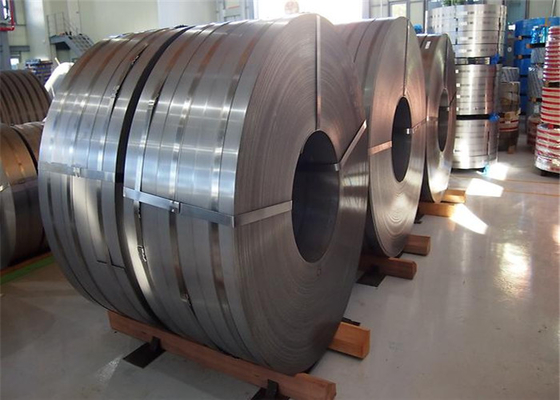 Polished Hot Dipped Galvanized Steel Coils / SS400 Steel Strip Coil